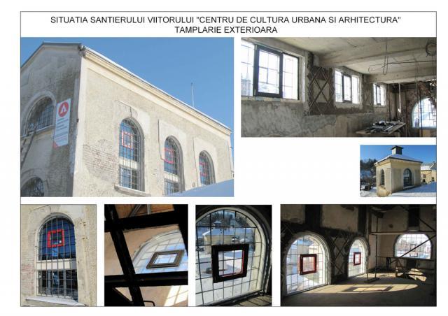 Situaţie şantier reabilitare Uzina de Apă