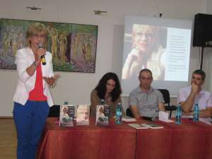 Gigi Ghinea, la lansarea cărţii la City Gallery