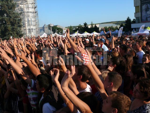 Concertele Mix Music Evo au adunat peste 12.000 de spectatori la Fălticeni