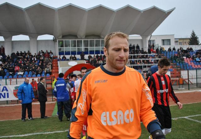 Portarul Vasile Prisacă a preferat să plece de la Botoşani deşi mai avea un an de contract. Foto: Botosaneni.ro