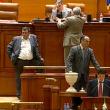 Preşedintele Traian Băsescu a fost suspendat din funcţie de Parlament, cu 258 de voturi "pentru"