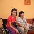 La 15 ani, Oana - Elena Cojocari este ţintuită într-un scaun cu rotile