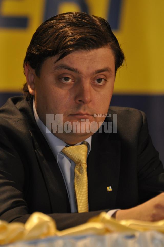 Liderul Organizaţiei Municipale Suceava a PNL, Marius Zmău