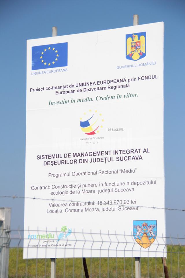 Groapa de gunoi de la Moara, care se construieşte printr-un proiect european, nu va putea fi funcţională mai devreme de luna februarie a anului 2014