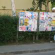 Două panouri electorale au fost uitate în cartierul Obcini