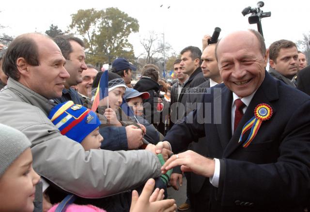 Preşedintele suspendat Traian Băsescu