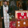 Moaştele Sfântului Andrei Criteanul de la Mitilini au ajuns aseară la Biserica Sf. Ilie din Fălticeni