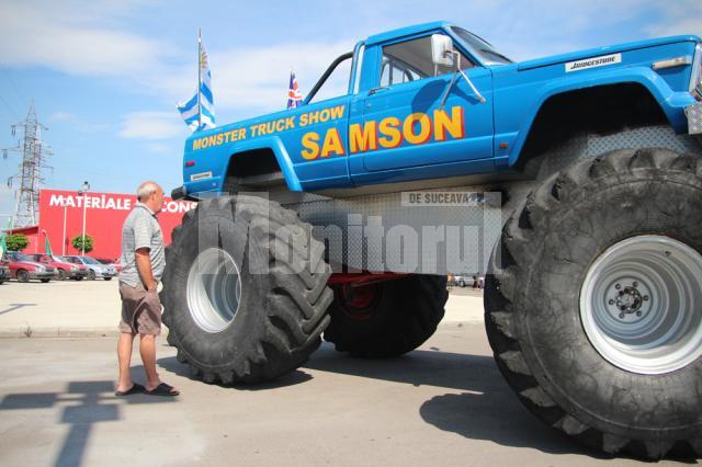 Samson, uriaşul monster truck cu peste 500 de cai putere