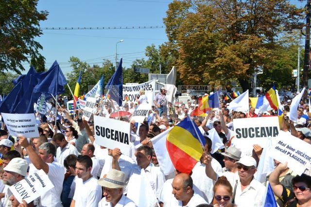 3.000 de suceveni, la mitingul de susţinere a lui Traian Băsescu de la Iaşi