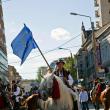 Steagul Uniunii Europene a fost din nou fluturat de călăreţii bucovineni