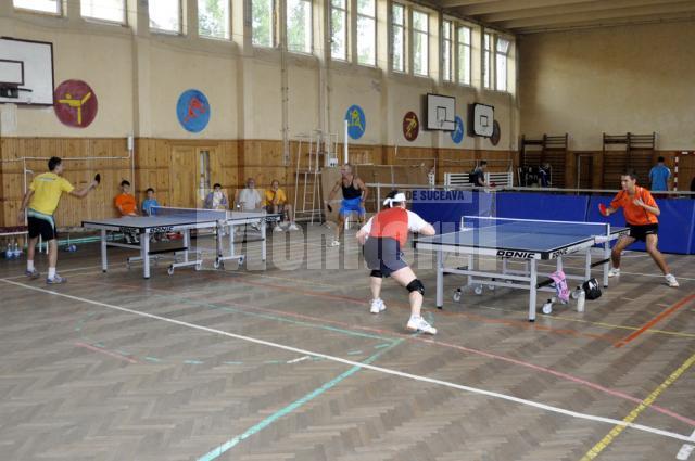 Turneul A de tenis de masă din Circuitul naţional AMATUR, dotat cu cupa “Zilele Municipiului Fălticeni”