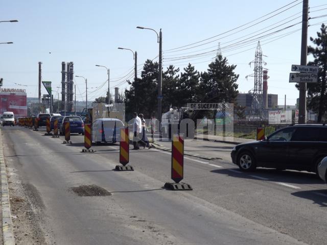 Încă două săptămâni de trafic blocat pe Calea Unirii