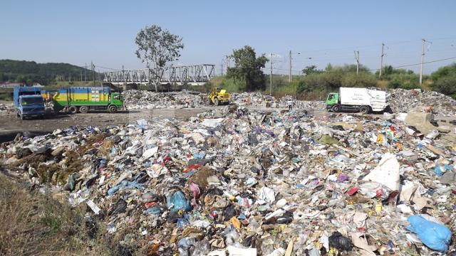 Rampa de gunoi a Diasil se umple cu o viteză uimitoare