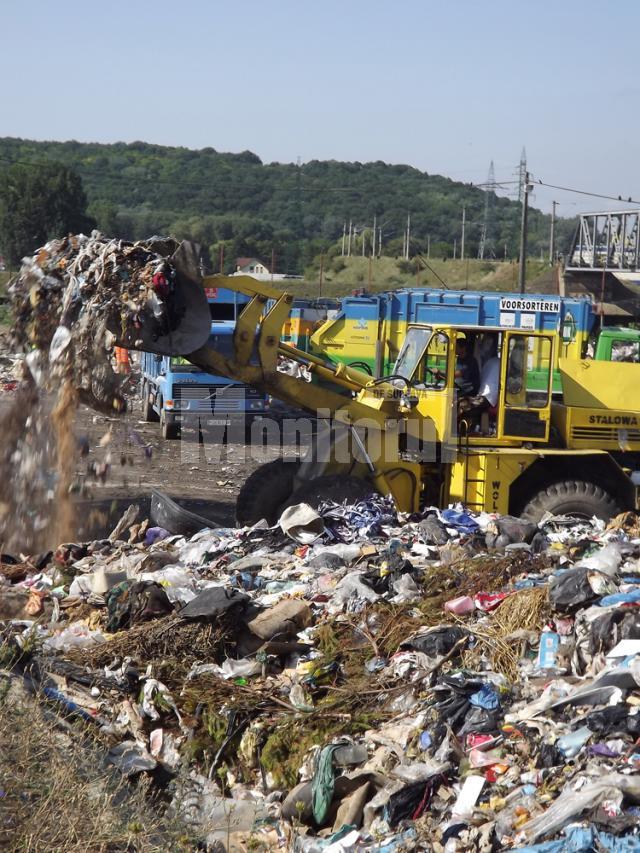 Rampa de gunoi a Diasil se umple cu o viteză uimitoare