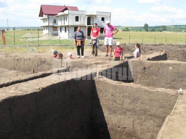Şantierul arheologic şcoală