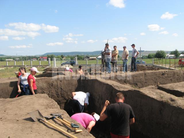 Şantierul arheologic şcoală