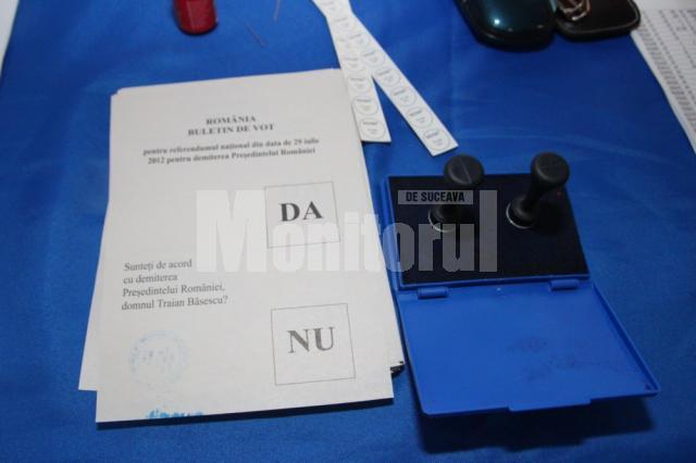Prezenţă la vot sub media pe ţară în judeţul Suceava