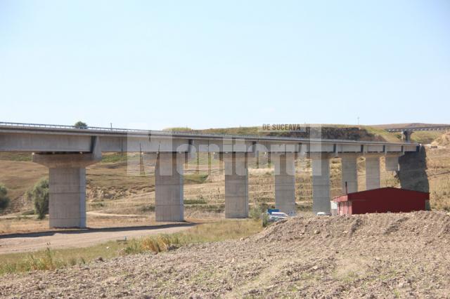 Viaductul de peste râul Suceava nu este finalizat încă