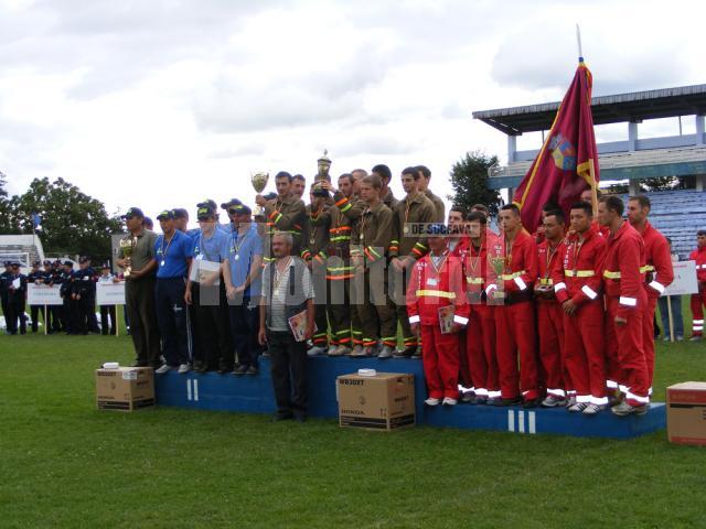 Pompierii voluntari din Brodina, campioni naţionali al doilea an consecutiv