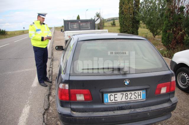 Poliţiştii verifică în amănunt maşinile înmatriculate în străinătate