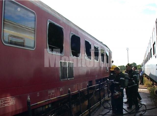 Incendiul a izbucnit în jurul orei 17.15, în timp ce vagonul, clasa a II-a, se afla în Revizia de Vagoane din apropiere de Gara Burdujeni