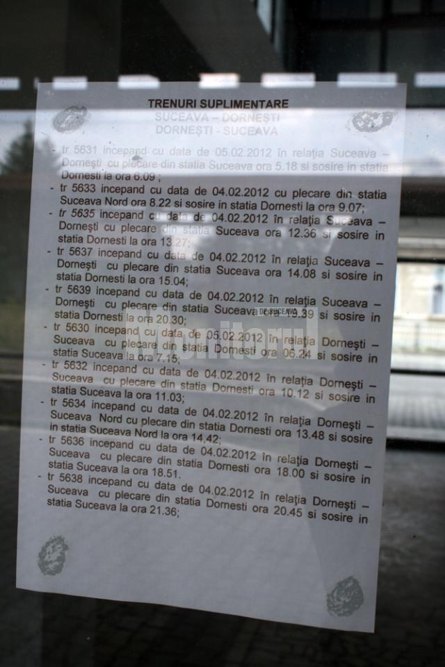 Prin Gara Rădăuţi nu a mai trecut nici un tren de jumătate de an