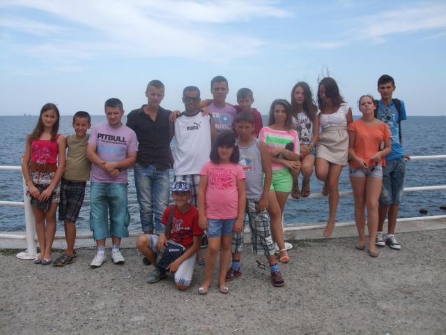 Elevii s-au bucurat de zile însorite şi distracţie pe litoralul Mării Negre