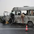 Accident teribil la Stroieşti: un mort şi 16 răniţi
