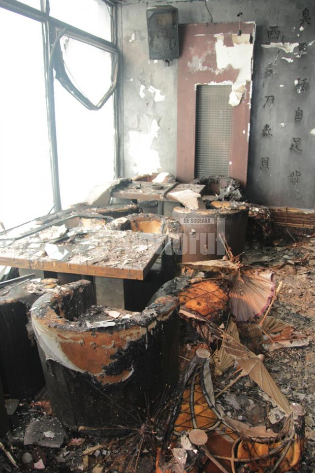 Restaurantul Hollywood a fost distrus în întregime