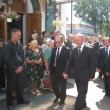 Preşedintele României a ţinut să fie prezent la funeraliile soţiei lui Gheorghe Flutur