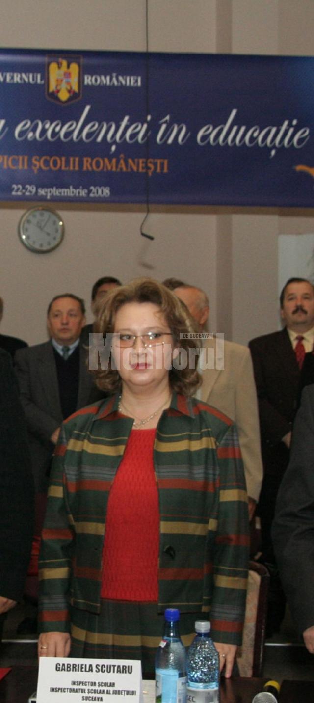 Gabriela Scutaru i-a luat locul lui Vasile Monacu în conducerea IŞJ Suceava