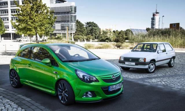 Opel Corsa a împlinit 30 de ani