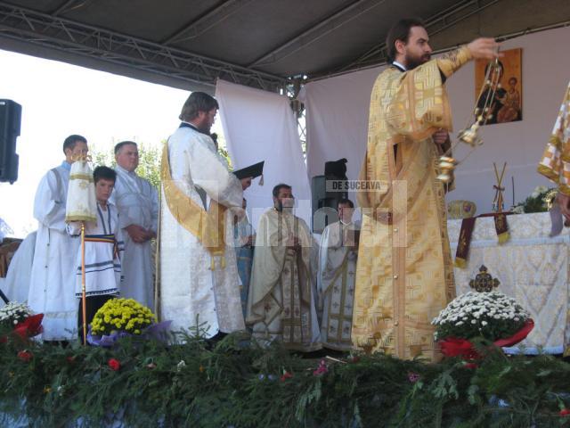 Slujba arhiereasca la biserica ortodoxa ucraineana de pe Zamca