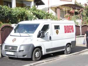 Maşina de transport valori a firmei Bidepa SRL