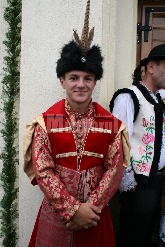 Costum de nobil polonez din Evul Mediu