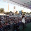 Andra a susţinut miercuri un concert în parcarea Shopping City Suceava