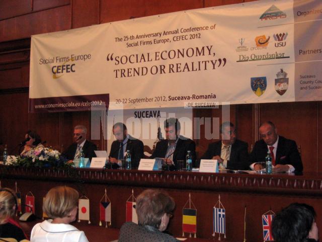 Conferinţa internaţională pentru promovarea economiei sociale s-a deschis ieri la Suceava