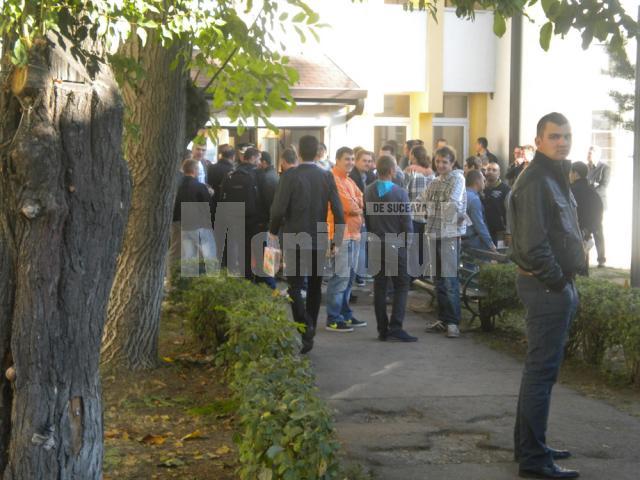 Ieri a fost prima zi în care studenţii s-au prezentat să primească un loc de cazare