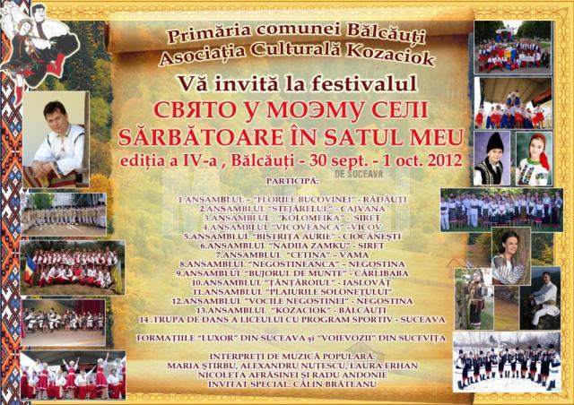 Festivalul „Sărbătoare în satul meu”