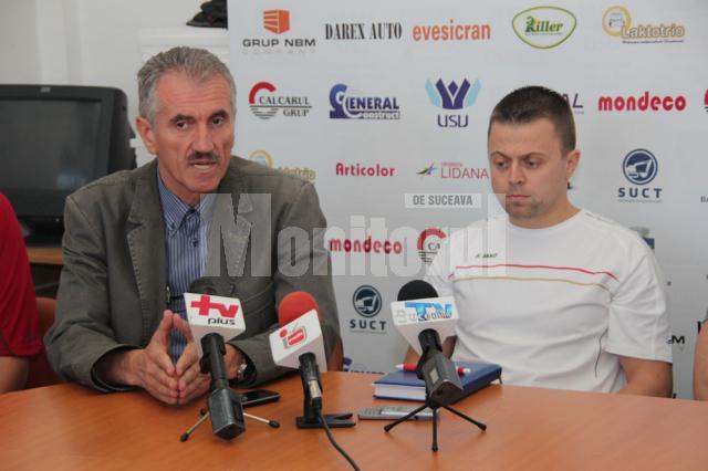 Răzvan Bernicu a venit la conferinţa de presă de ieri alături de Petru Ghervan