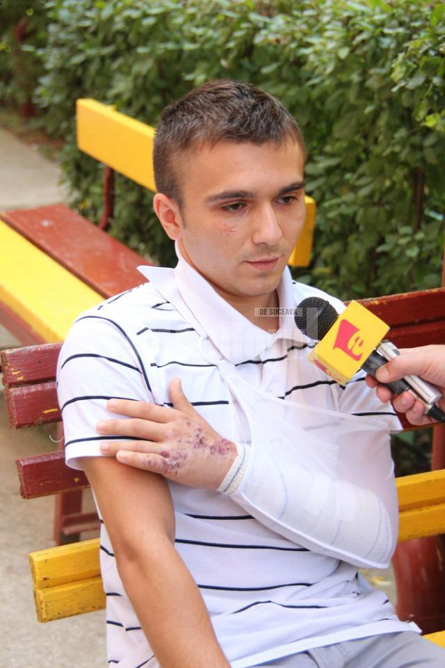 Adrian Semenciuc şi-a salvat fratele de la moarte