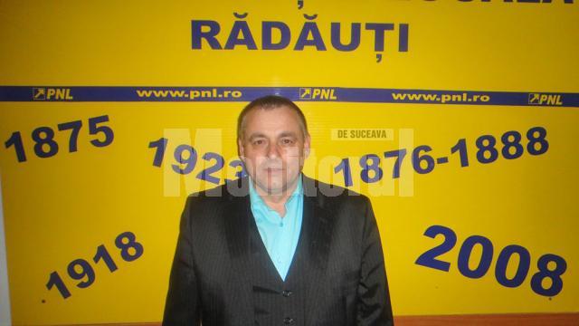 Preşedintele PNL Rădăuţi, Constantin Galan