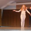 Doi elevi de la Bivolărie, Adelina Constandeş şi Alin Maţcu au făcut pantomimă pe scena bucureşteană