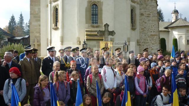 Ziua Armatei, sărbătorită și la Mănăstirea Putna