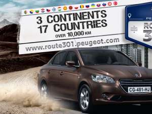 Peugeot 301 începe o aventură de peste 10.000 km