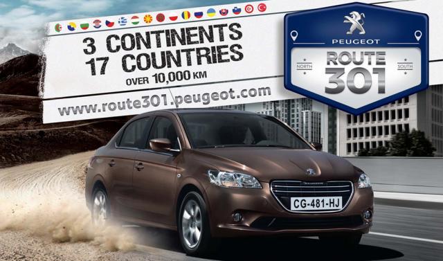 Peugeot 301 începe o aventură de peste 10.000 km