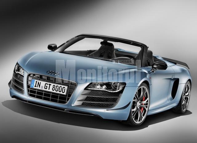 Audi R8 Spyder este exotic și iute, dar scump cât două limuzine