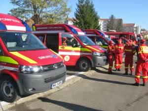 Cele trei ambulanţe noi vor ajunge la Gura Humorului, Siret şi Fălticeni