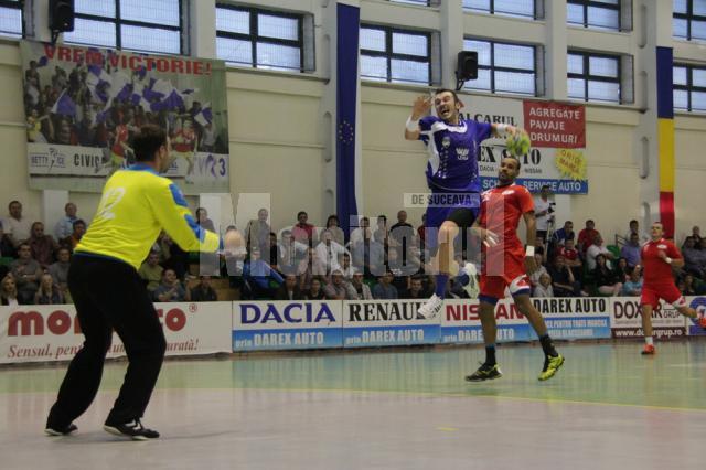 Revenit de la naționala de seniori, Florin Acatrinei a marcat opt goluri pentru Universitatea