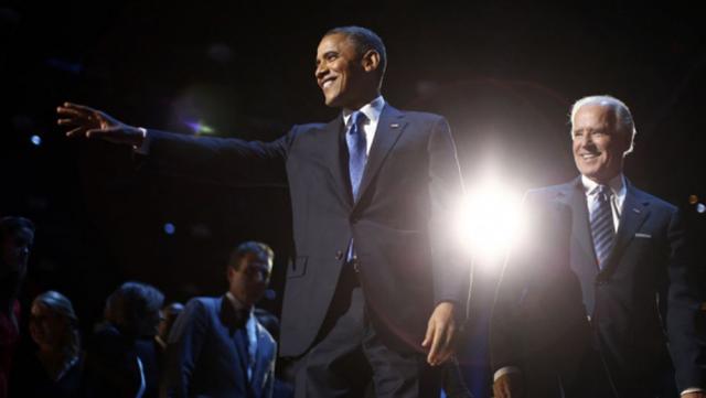Susţinătorii lui Barack Obama s-au adunat în faţa Casei Albe pentru a sărbători victoria în alegeri